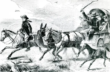 A Mormon Family Going to the Conference